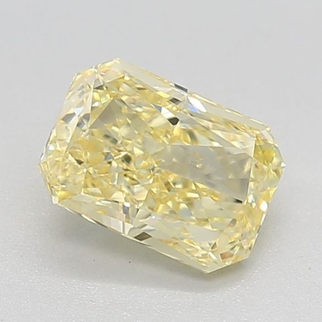 Diament laboratoryjny o barwie fantazyjnej radiant, 1.38ct, VVS2, Fancy Intense Yellow, IGI LG630455337