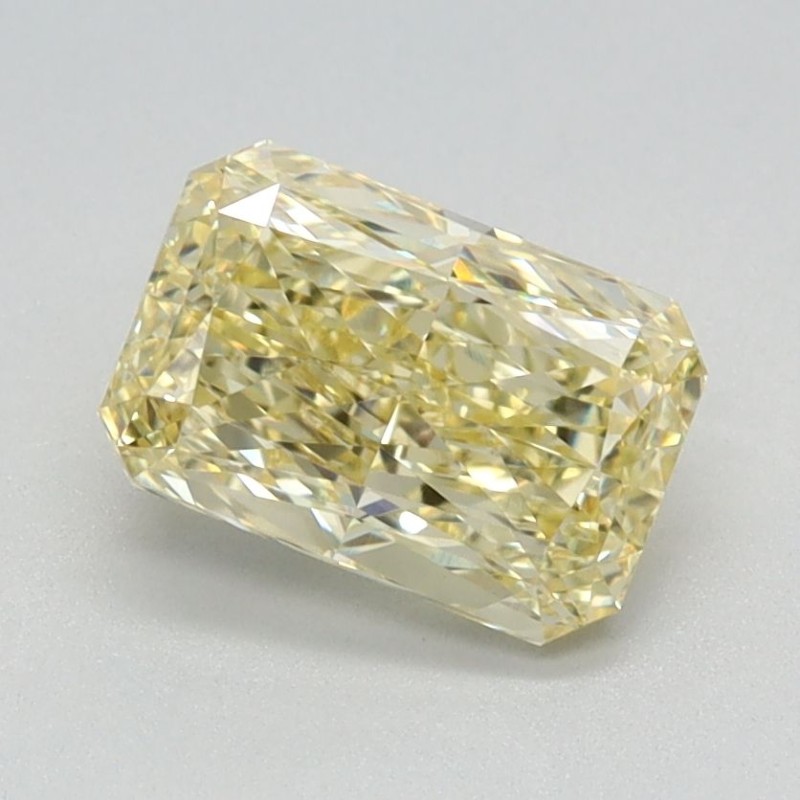 Diament laboratoryjny o barwie fantazyjnej radiant, 1.19ct, VVS2, Fancy Intense Yellow, IGI LG621497957
