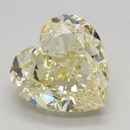 Diament laboratoryjny o barwie fantazyjnej serce, 2.81ct, VVS2, Fancy Intense Yellow, IGI LG655445021