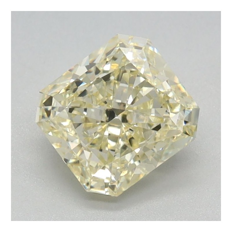 Diament laboratoryjny o barwie fantazyjnej radiant, 1.03ct, VVS2, Fancy Light Yellow, IGI LG654408592