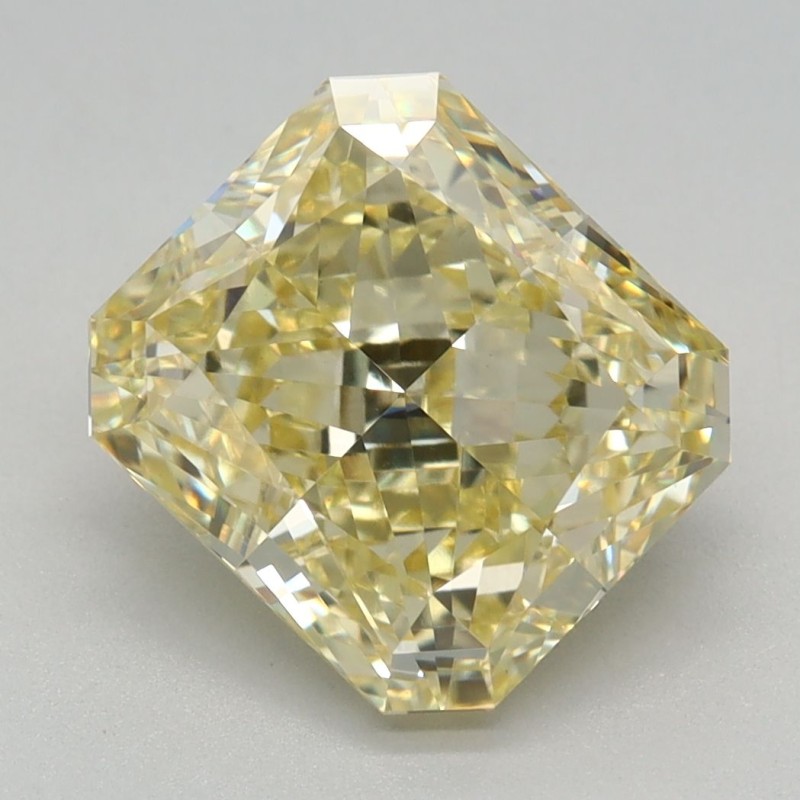 Diament laboratoryjny o barwie fantazyjnej radiant, 2.25ct, VVS2, Fancy Yellow, IGI LG651496478