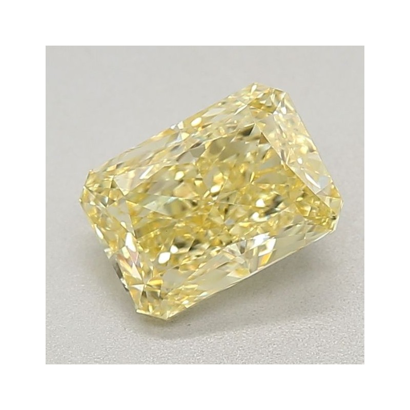 Diament laboratoryjny o barwie fantazyjnej radiant, 1.33ct, VVS2, Fancy Intense Yellow, IGI LG631417083