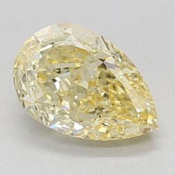 Diament laboratoryjny o barwie fantazyjnej szlif gruszkowy, 2.43ct, VVS2, Fancy Intense Yellow, IGI LG633474050