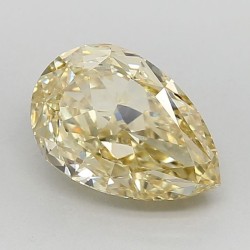 Diament laboratoryjny o barwie fantazyjnej szlif gruszkowy, 2.33ct, VVS2, Fancy Intense Yellow, IGI LG632499691