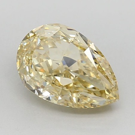 Diament laboratoryjny o barwie fantazyjnej szlif gruszkowy, 2.33ct, VVS2, Fancy Intense Yellow, IGI LG632499691