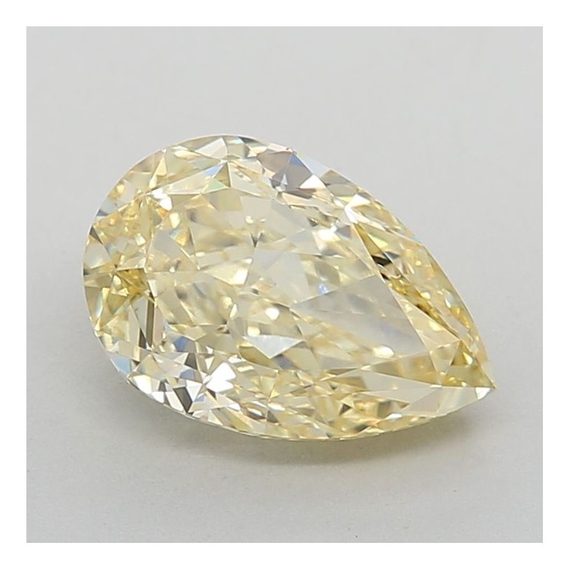 Diament laboratoryjny o barwie fantazyjnej szlif gruszkowy, 2.28ct, VVS2, Fancy Intense Yellow, IGI LG632405491