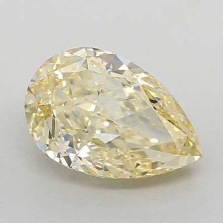 Diament laboratoryjny o barwie fantazyjnej szlif gruszkowy, 2.28ct, VVS2, Fancy Intense Yellow, IGI LG632405491