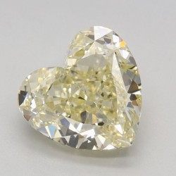 Diament laboratoryjny o barwie fantazyjnej serce, 1.65ct, VVS2, Fancy Yellow, IGI LG687508065