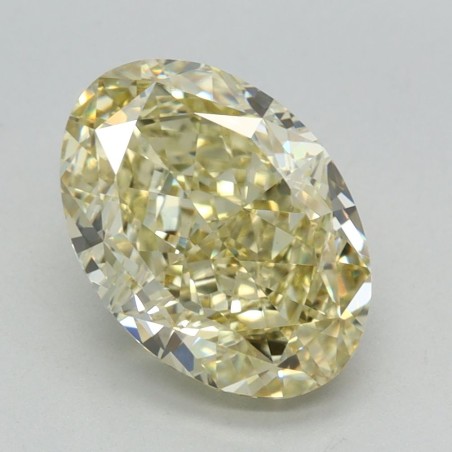 Diament laboratoryjny o barwie fantazyjnej szlif owalny, 2.66ct, VVS2, Fancy Yellow, IGI LG711522002