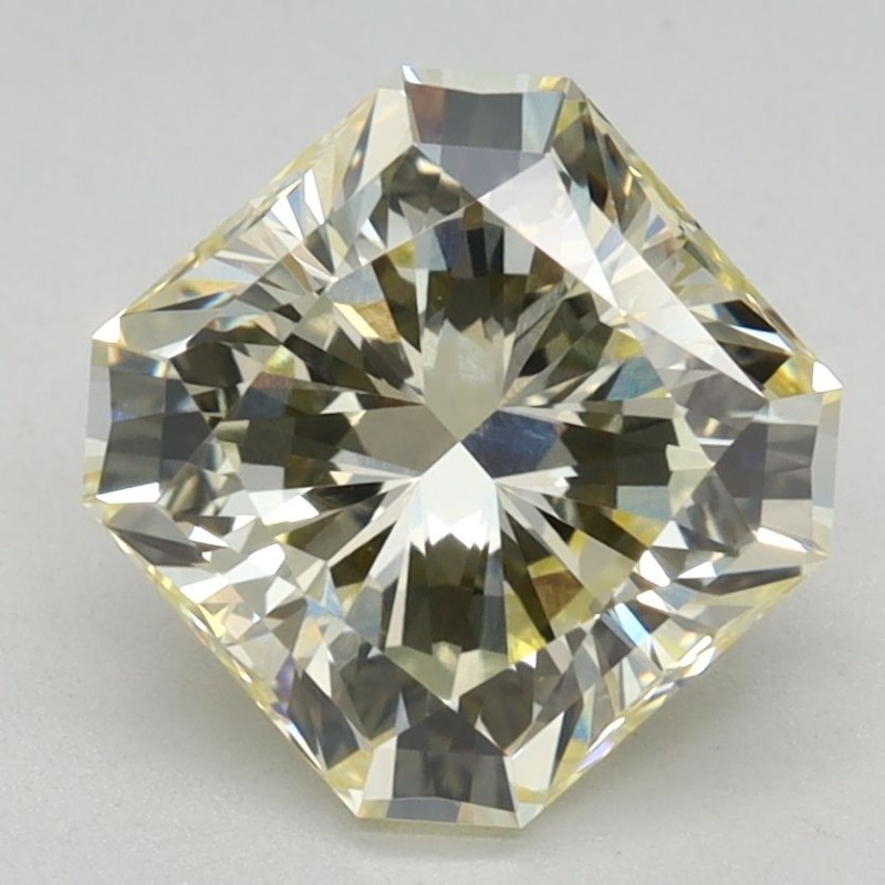 Diament laboratoryjny o barwie fantazyjnej szlif radiant kawadratowy, 2.06ct, VVS2, Fancy Yellow, IGI LG691574362