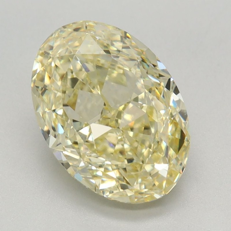 Diament laboratoryjny o barwie fantazyjnej szlif owalny, 2.6ct, VVS2, Fancy Intense Yellow, IGI LG660474886