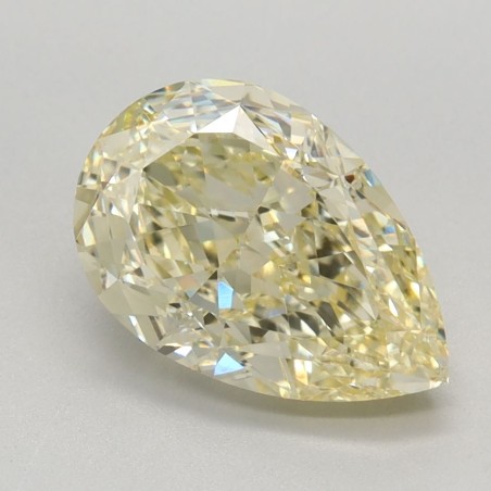 Diament laboratoryjny o barwie fantazyjnej szlif gruszkowy, 2.14ct, VVS2, Fancy Intense Yellow, IGI LG668448400