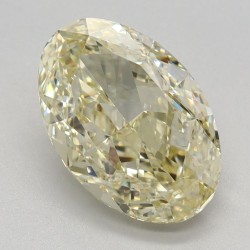 Diament laboratoryjny o barwie fantazyjnej szlif owalny, 2.14ct, VVS2, Fancy Intense Yellow, IGI LG660420329