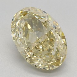 Diament laboratoryjny o barwie fantazyjnej szlif owalny, 2.15ct, VVS2, Fancy Intense Yellow, IGI LG660420330