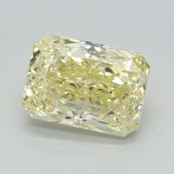 Diament laboratoryjny o barwie fantazyjnej radiant, 1.26ct, VVS2, Fancy Intense Yellow, IGI LG651453447