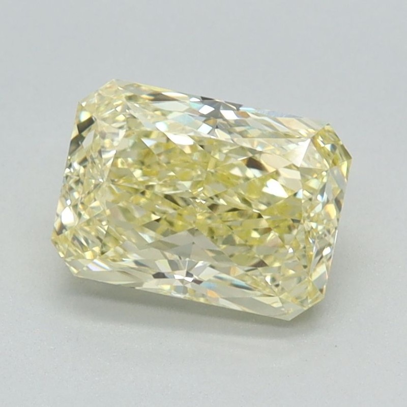 Diament laboratoryjny o barwie fantazyjnej radiant, 1.26ct, VVS2, Fancy Intense Yellow, IGI LG651453447