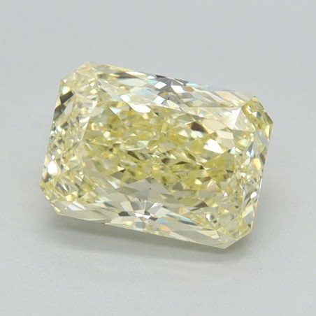 Diament laboratoryjny o barwie fantazyjnej radiant, 1.26ct, VVS2, Fancy Intense Yellow, IGI LG651453447