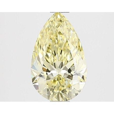Diament laboratoryjny o barwie fantazyjnej szlif gruszkowy, 1.12ct, VVS2, Fancy Yellow, IGI LG627419963