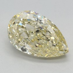 Diament laboratoryjny o barwie fantazyjnej szlif gruszkowy, 2.24ct, VVS2, Fancy Yellow, IGI LG715571363