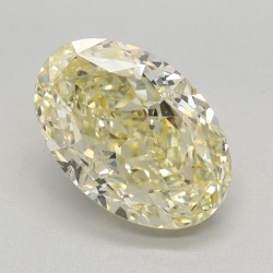 Diament laboratoryjny o barwie fantazyjnej szlif owalny, 2.65ct, VVS2, Fancy Light Yellow, IGI LG719562516