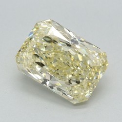 Diament laboratoryjny o barwie fantazyjnej radiant, 1.08ct, VVS2, Fancy Intense Yellow, IGI LG651453448