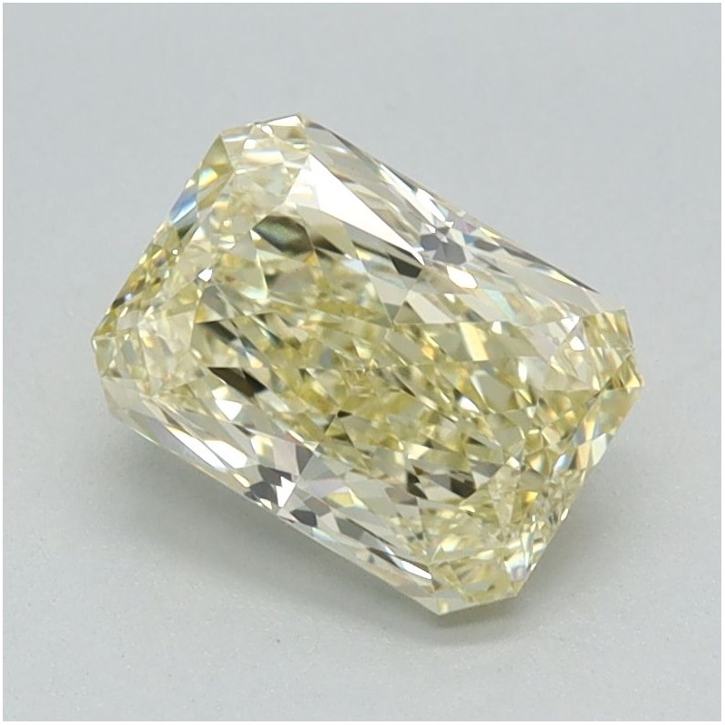 Diament laboratoryjny o barwie fantazyjnej radiant, 1.08ct, VVS2, Fancy Intense Yellow, IGI LG651453448