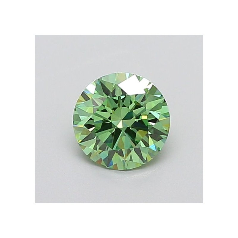 Diament laboratoryjny o barwie fantazyjnej szlif okrągły, 1.52ct, VVS2, Fancy Vivid Green, IGI LG729516428 Diament laboratoryjny o barwie fantazyjnej szlif okrągły, 1.52ct, VVS2, Fancy Vivid Green, IGI LG729516428