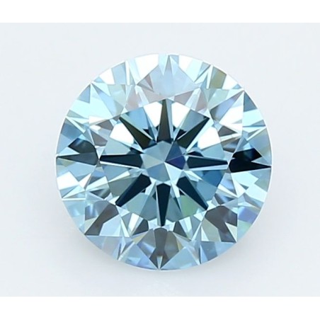 Diament laboratoryjny o barwie fantazyjnej szlif okrągły, 1.8ct, VVS1, Fancy Vivid Blue, IGI LG715570680