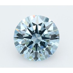Diament laboratoryjny o barwie fantazyjnej szlif okrągły, 2.54ct, VVS2, Fancy Vivid Blue, IGI LG715570684