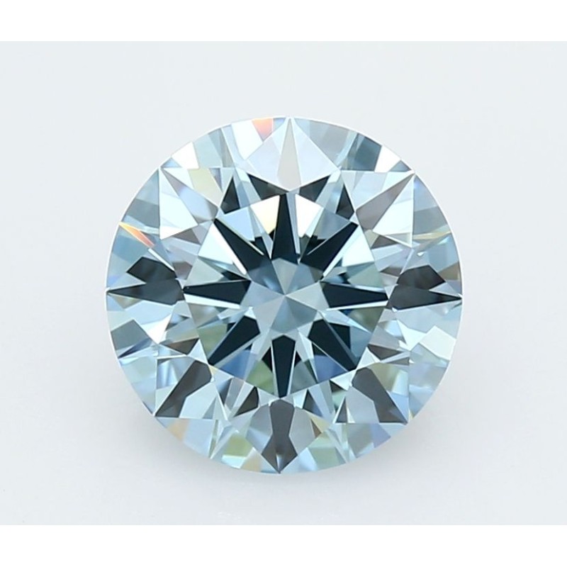 Diament laboratoryjny o barwie fantazyjnej szlif okrągły, 2.54ct, VVS2, Fancy Vivid Blue, IGI LG715570684