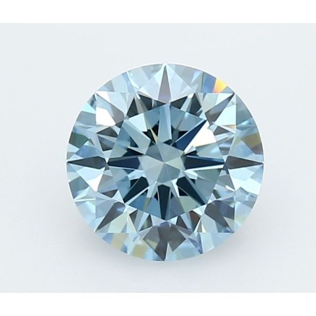 Diament laboratoryjny o barwie fantazyjnej szlif okrągły, 1.79ct, VVS2, Fancy Vivid Blue, IGI LG715570682