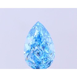 Diament laboratoryjny o barwie fantazyjnej szlif gruszkowy, 1.04ct, VVS1, Fancy Vivid Blue, IGI LG720583083