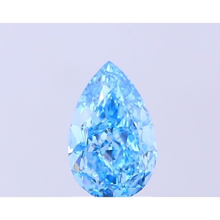 Diament laboratoryjny o barwie fantazyjnej szlif gruszkowy, 1.04ct, VVS1, Fancy Vivid Blue, IGI LG720583083