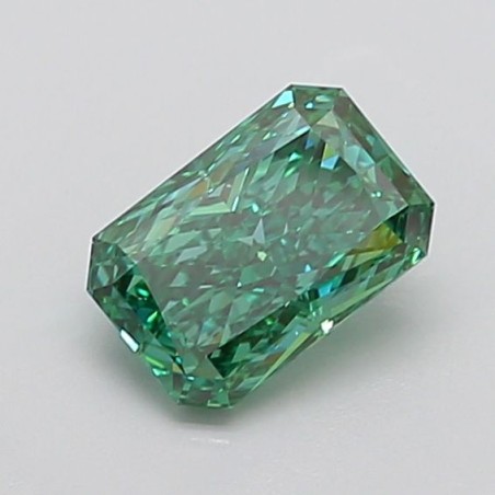 Diament laboratoryjny o barwie fantazyjnej radiant, 1.7ct, VVS2, Fancy Vivid Green, IGI LG731567045