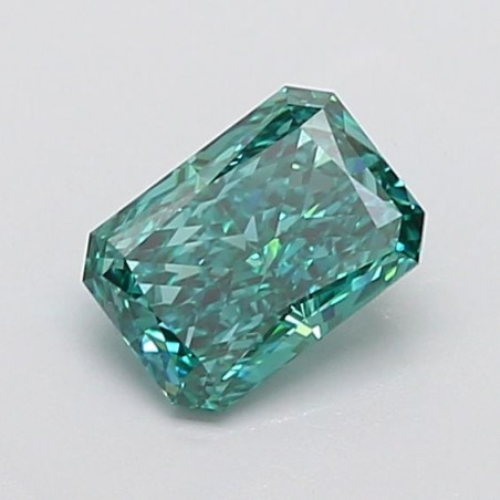 Diament laboratoryjny o barwie fantazyjnej radiant, 1.56ct, VVS2, Fancy Vivid Green, IGI LG731567047