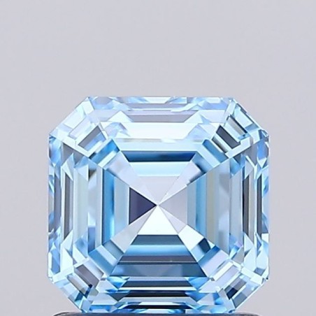 Diament laboratoryjny o barwie fantazyjnej Asscher, 1.02ct, VVS2, Fancy Vivid Blue, IGI LG739559302