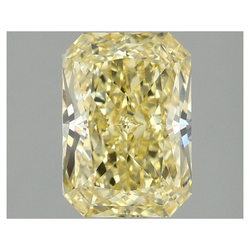 Diament laboratoryjny o barwie fantazyjnej radiant, 2.09ct, VVS2, Fancy Intense Yellow, IGI LG675578375
