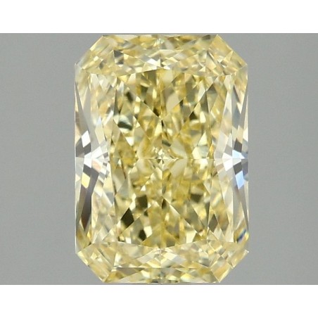 Diament laboratoryjny o barwie fantazyjnej radiant, 2.09ct, VVS2, Fancy Intense Yellow, IGI LG675578375