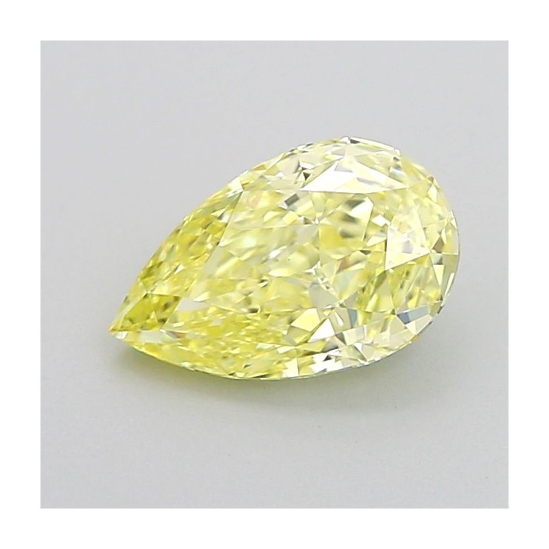 Diament laboratoryjny o barwie fantazyjnej szlif gruszkowy, 1.02ct, VVS2, Fancy Yellow, IGI LG732572512