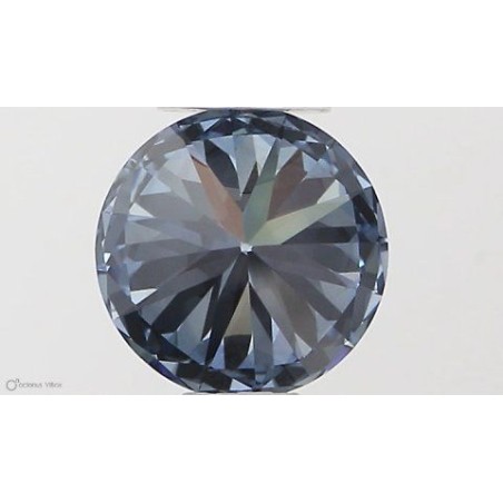 Diament laboratoryjny o barwie fantazyjnej szlif okrągły, 0.51ct, VVS1, Fancy Vivid Blue, IGI LG533292785