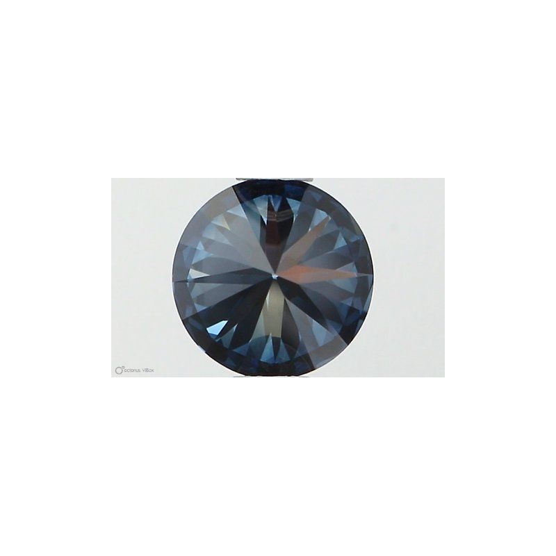 Diament laboratoryjny o barwie fantazyjnej szlif okrągły, 0.58ct, VVS2, Fancy Vivid Blue, IGI LG538290359