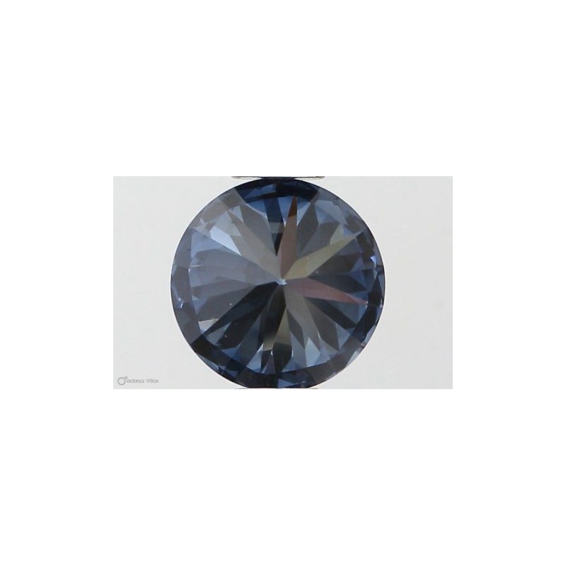 Diament laboratoryjny o barwie fantazyjnej szlif okrągły, 0.54ct, VVS1, Fancy Vivid Blue, IGI LG538290468