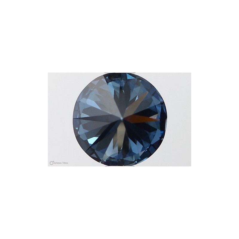 Diament laboratoryjny o barwie fantazyjnej szlif okrągły, 1.17ct, VVS1, Fancy Deep Blue, IGI LG538290390