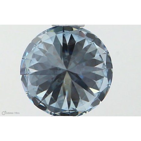 Diament laboratoryjny o barwie fantazyjnej szlif okrągły, 0.7ct, VVS1, Fancy Intense Blue, IGI LG564379251