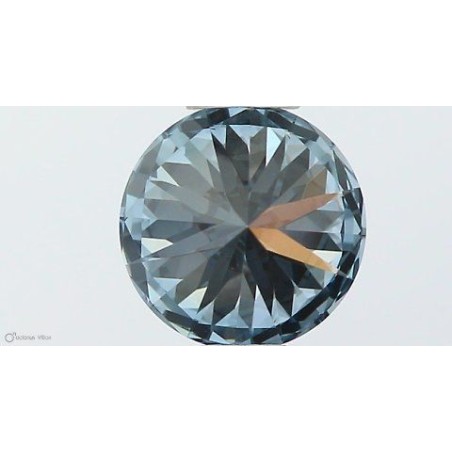 Diament laboratoryjny o barwie fantazyjnej szlif okrągły, 0.59ct, VVS1, Fancy Intense Blue, IGI LG564379273