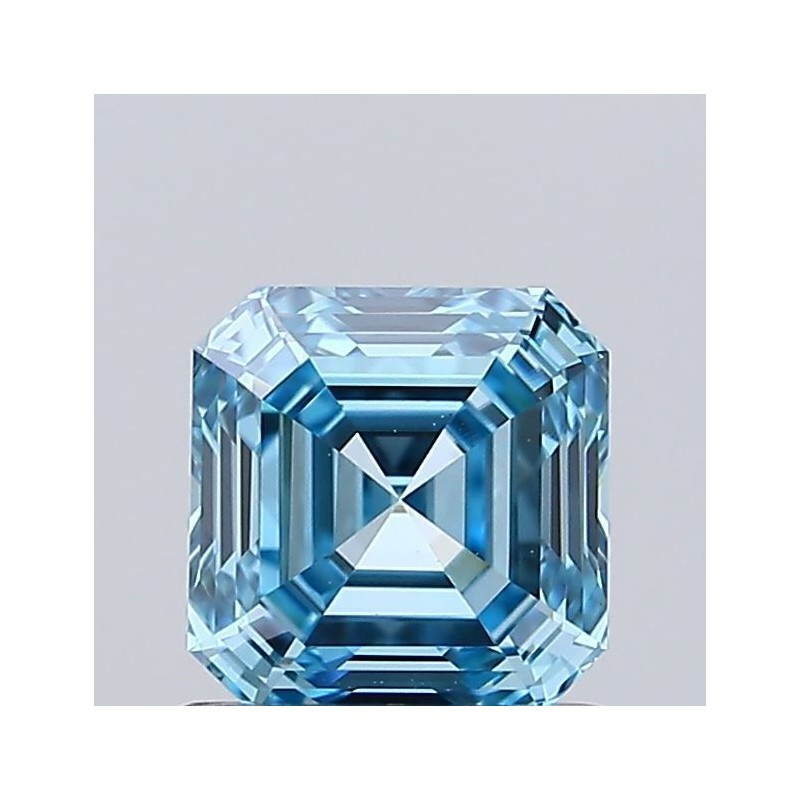 Diament laboratoryjny o barwie fantazyjnej Asscher, 0.73ct, VVS2, Fancy Intense Blue, IGI LG738502612 Diament laboratoryjny o barwie fantazyjnej Asscher, 0.73ct, VVS2, Fancy Intense Blue, IGI LG738502612