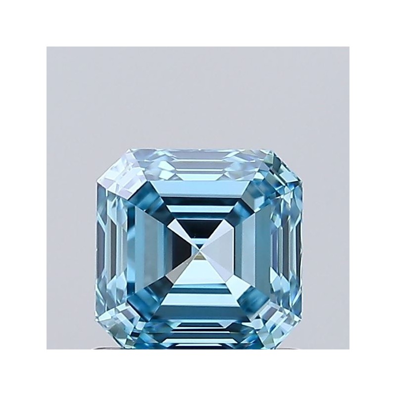 Diament laboratoryjny o barwie fantazyjnej Asscher, 0.71ct, VVS2, Fancy Intense Blue, IGI LG738502621 Diament laboratoryjny o barwie fantazyjnej Asscher, 0.71ct, VVS2, Fancy Intense Blue, IGI LG738502621
