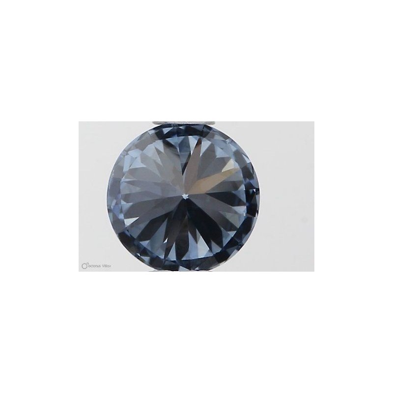 Diament laboratoryjny o barwie fantazyjnej szlif okrągły, 0.5ct, VVS2, Fancy Vivid Blue, IGI LG553257509
