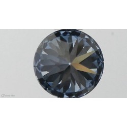 Diament laboratoryjny o barwie fantazyjnej szlif okrągły, 0.57ct, VVS2, Fancy Vivid Blue, IGI LG553257534