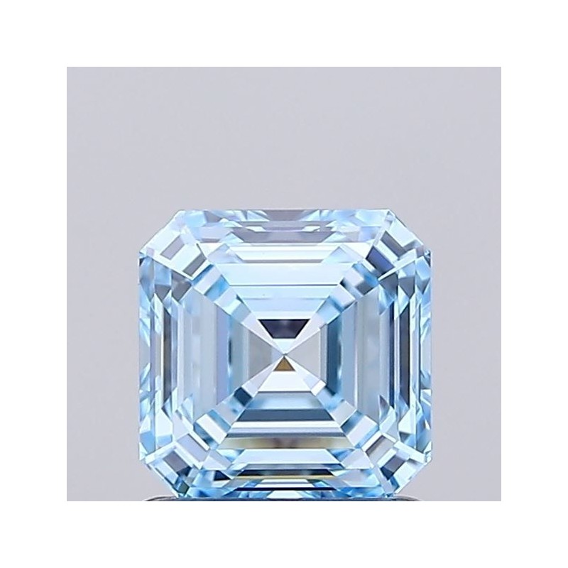 Diament laboratoryjny o barwie fantazyjnej Asscher, 1.01ct, VVS2, Fancy Intense Blue, IGI LG737530274 Diament laboratoryjny o barwie fantazyjnej Asscher, 1.01ct, VVS2, Fancy Intense Blue, IGI LG737530274
